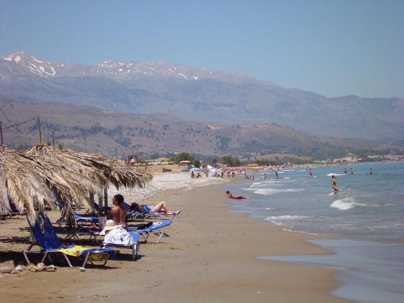 Mari Beach Georgioupoli Buitenkant foto